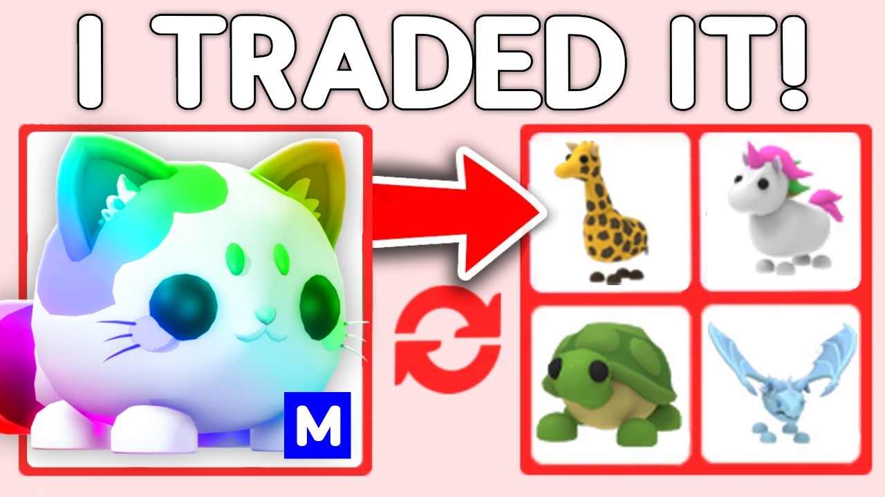 Handel MEGA MOCHI MEOW uczyni Cię BOGATYM dzięki Adopt Me!