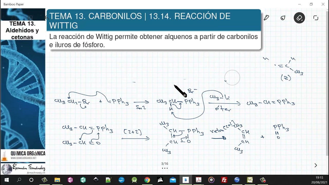 TEMA 13. ALDEHÍDOS Y CETONAS | REACCIÓN DE WITTIG