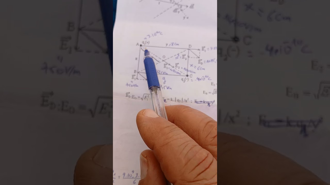 حل التمرين الخامس للسلسلة الأولى لمقياس الكهرباء و المغناطيسية لسنة أولى جامعي جميع الاختصاصات 2026