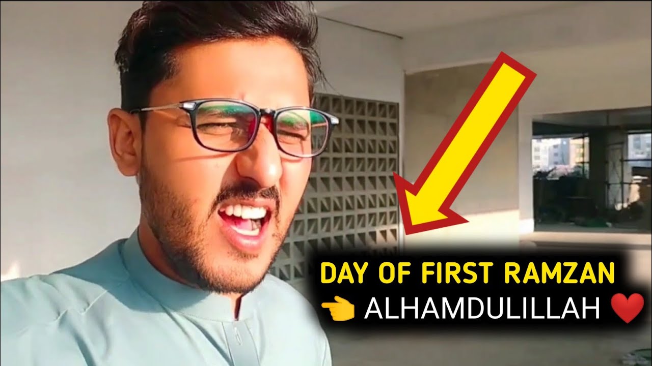 Day of first Ramzan 👈 alhamdulillah ❤️