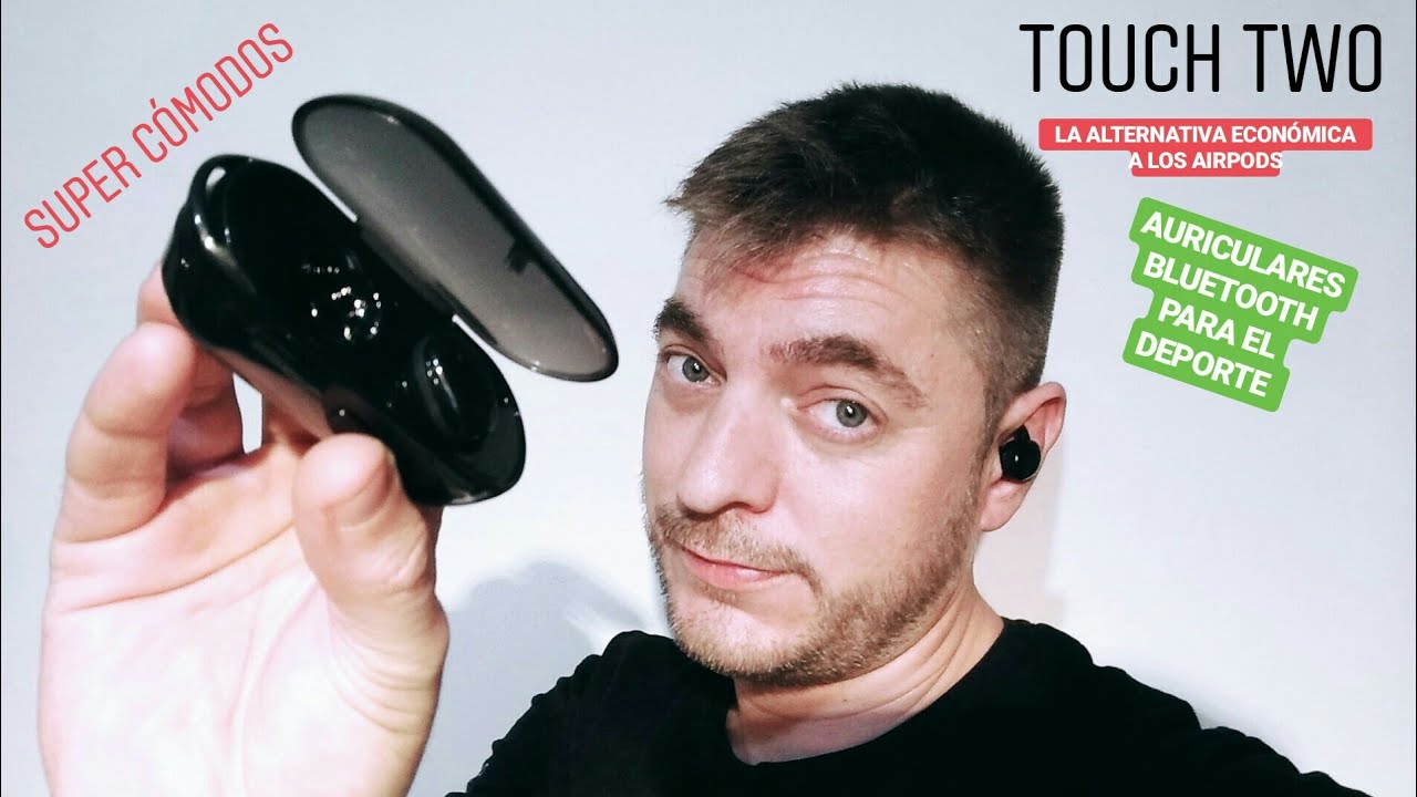 AURICULARES BLUETOOH [TOUCH TWO] ALTERNATIVA ECONOMICA A LOS AIRPODS DE 20€