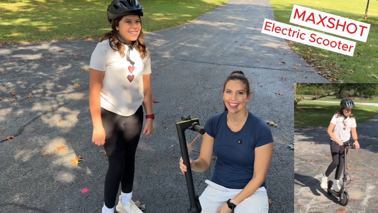 MAXSHOT PR Electric Scooter for Adults Powerful Orange