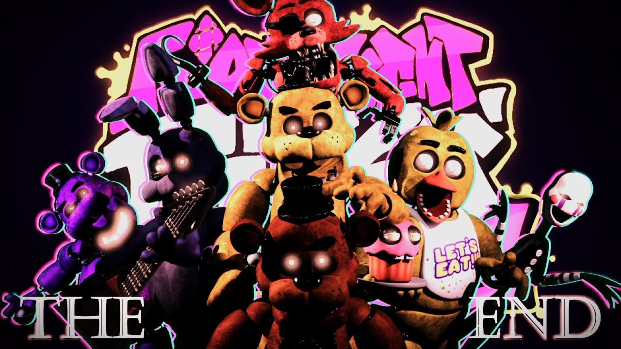 FNF VS FNAF 1 | THE END | MODIFIED