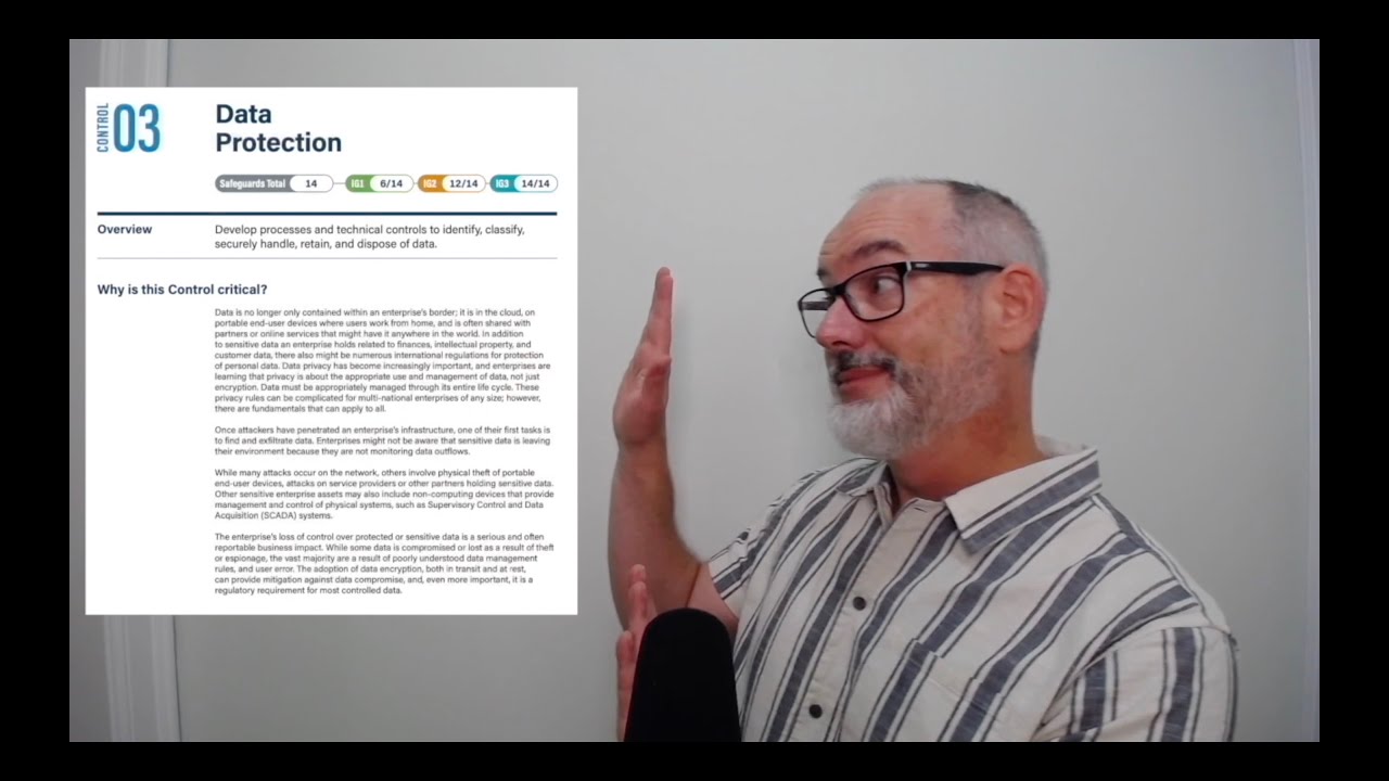 CIS Critical Security Controls Version 8 - Control #3: Data Protection