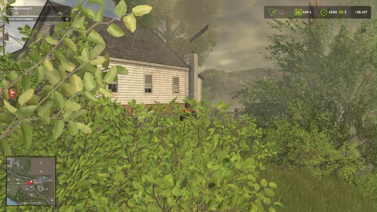 Farming Simulator 25 - TORNADO HITS THE FARM #fs25 #tornado #farmingsimulator25