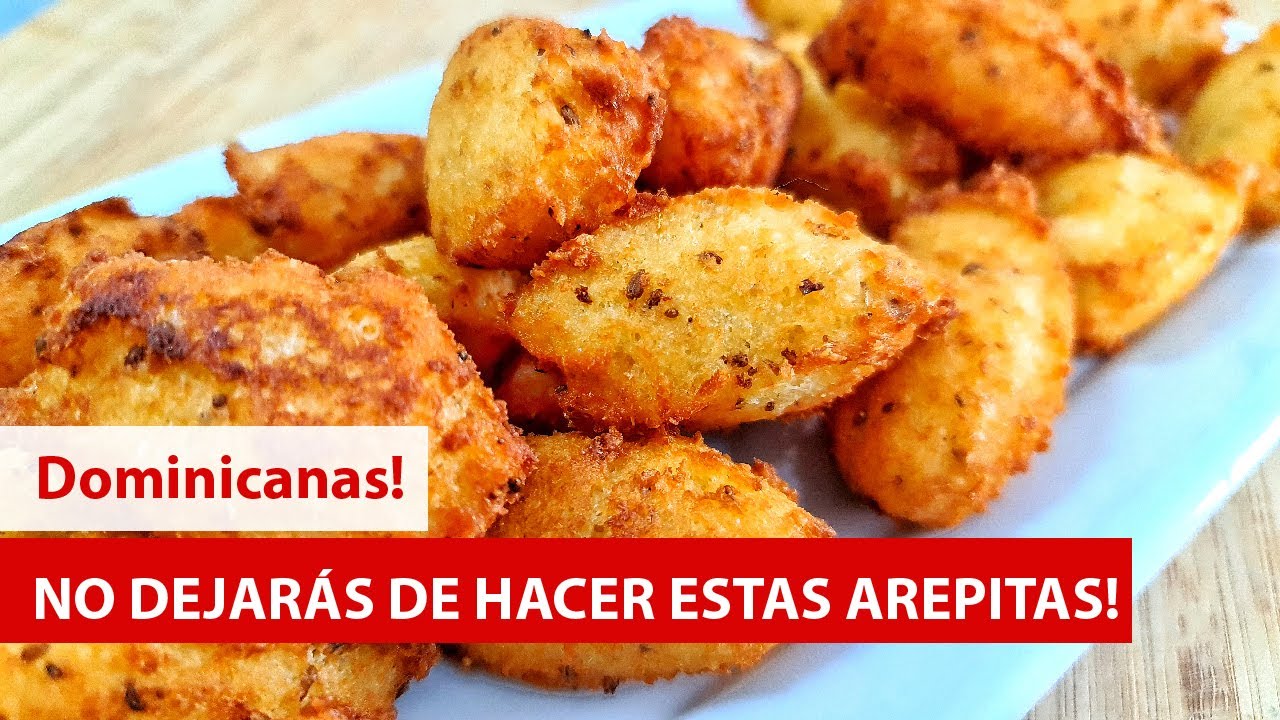 Como hacer AREPITAS de YUCA 🍠🍠 [DELICIOSAS] | Cocina Dominicana 🇩🇴