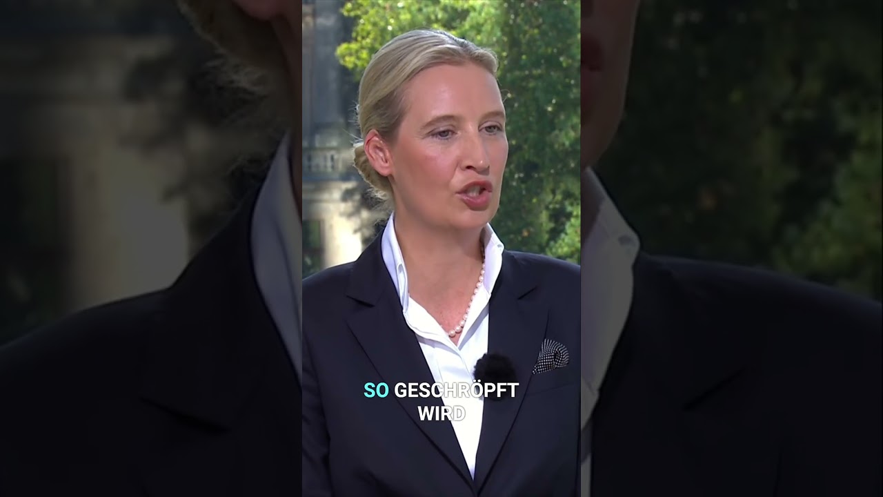 💙 ALICE WEIDEL: Entlastung f&uuml;r Familien & Mittelschicht! #shorts