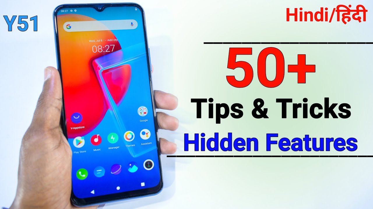 Vivo Y51 Tips And Tricks - Top 50++ Features | Hindi