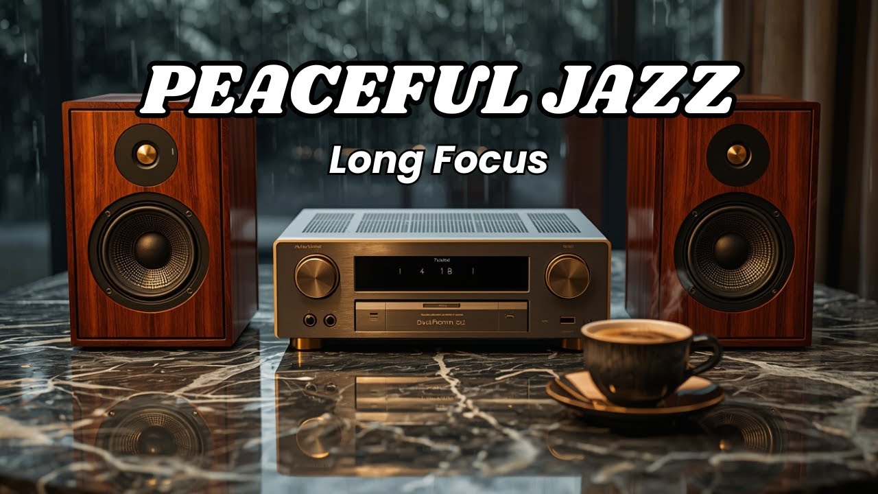 Relaxing Saxophone Jazz Instrumental for Work, Focus, and Chill