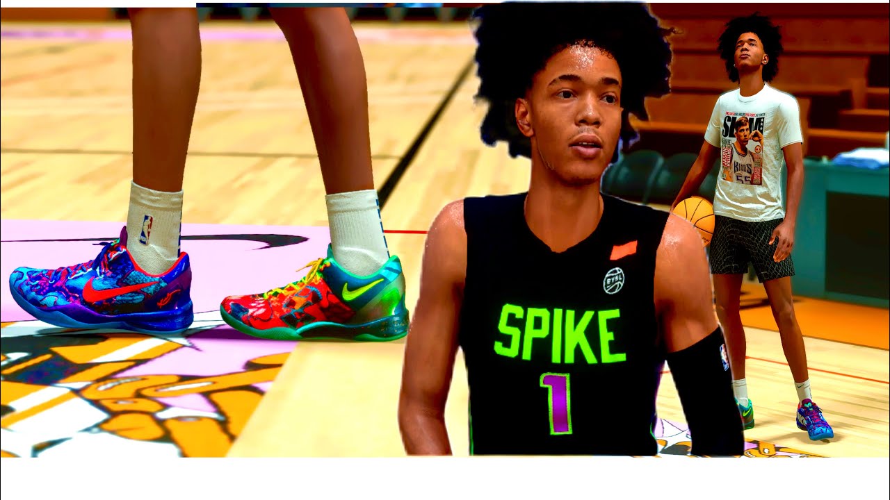 1ST ROUND OF EYBL PEACH JAM! GRANNY GIFTS AURA HIS FAVORITE SHOES! CRAZY ANKLE BREAKER! NBA 2K24 HS