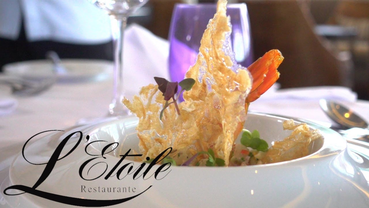 ENTRADA LUXUOSA TARTAR DE CAMARÃO |  L'ETOILE RESTAURANTE