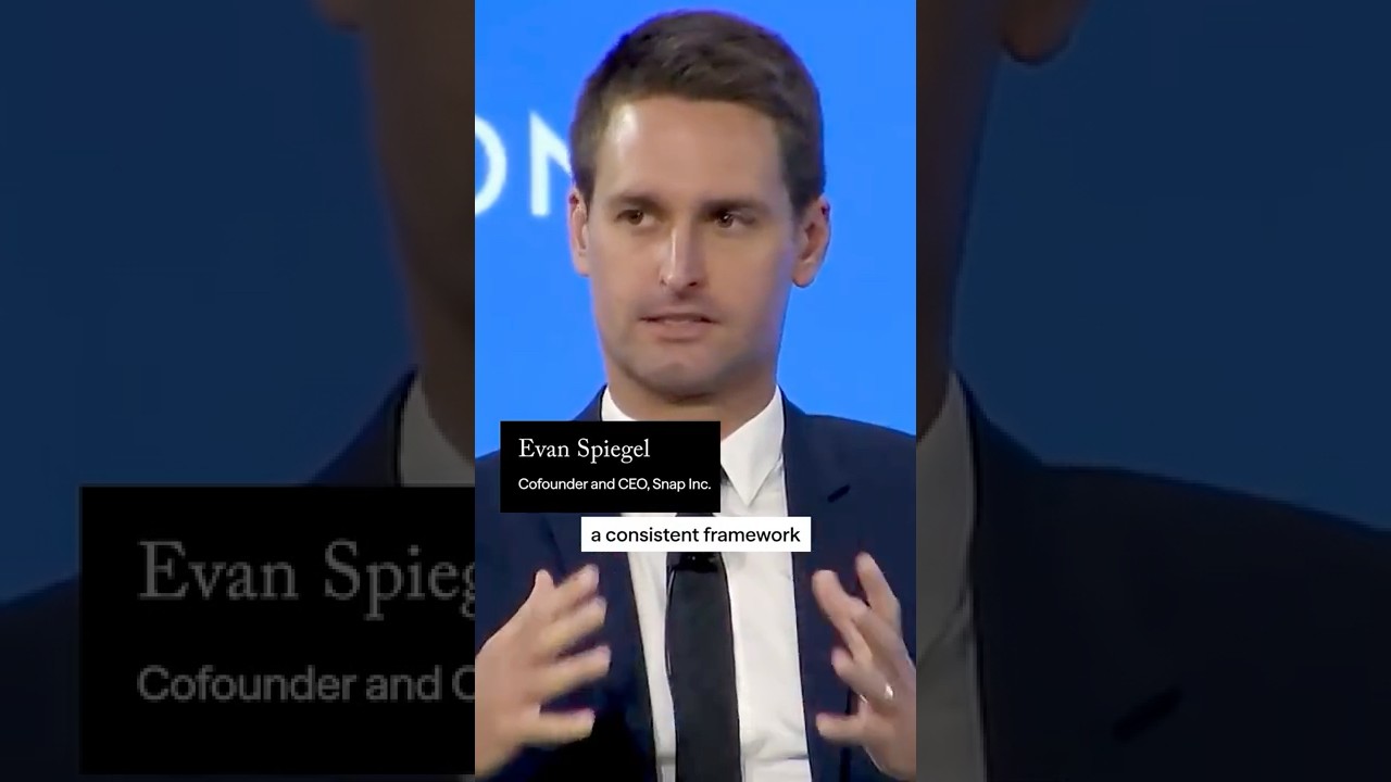 A new framework is needed for global tech fairness, says Snap Inc. CEO