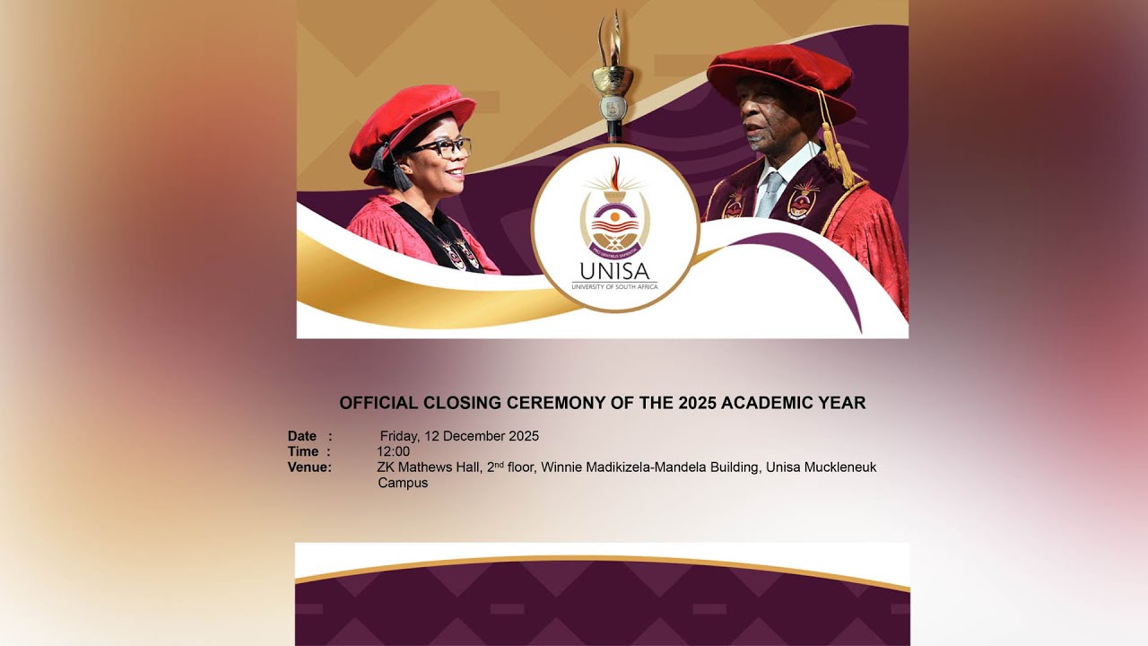 OFFICIAL CLOSING CEREMONY OF THE 2025 ACADEMIC YEAR