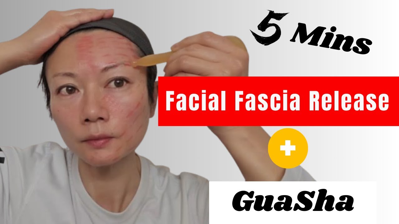 Facial Fascia Release + Gua Sha Sculpting Routine | Follow Along