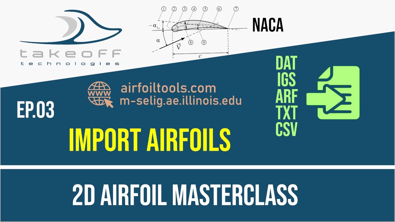 Import an airfoil | EP03 | 2D Airfoil Masterclass