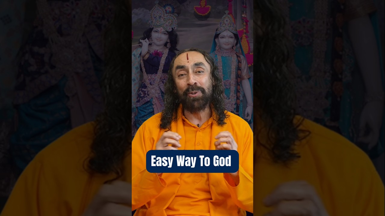Easy Way to God l Vallabhacharya l Swami Mukundananda #shorts #saints