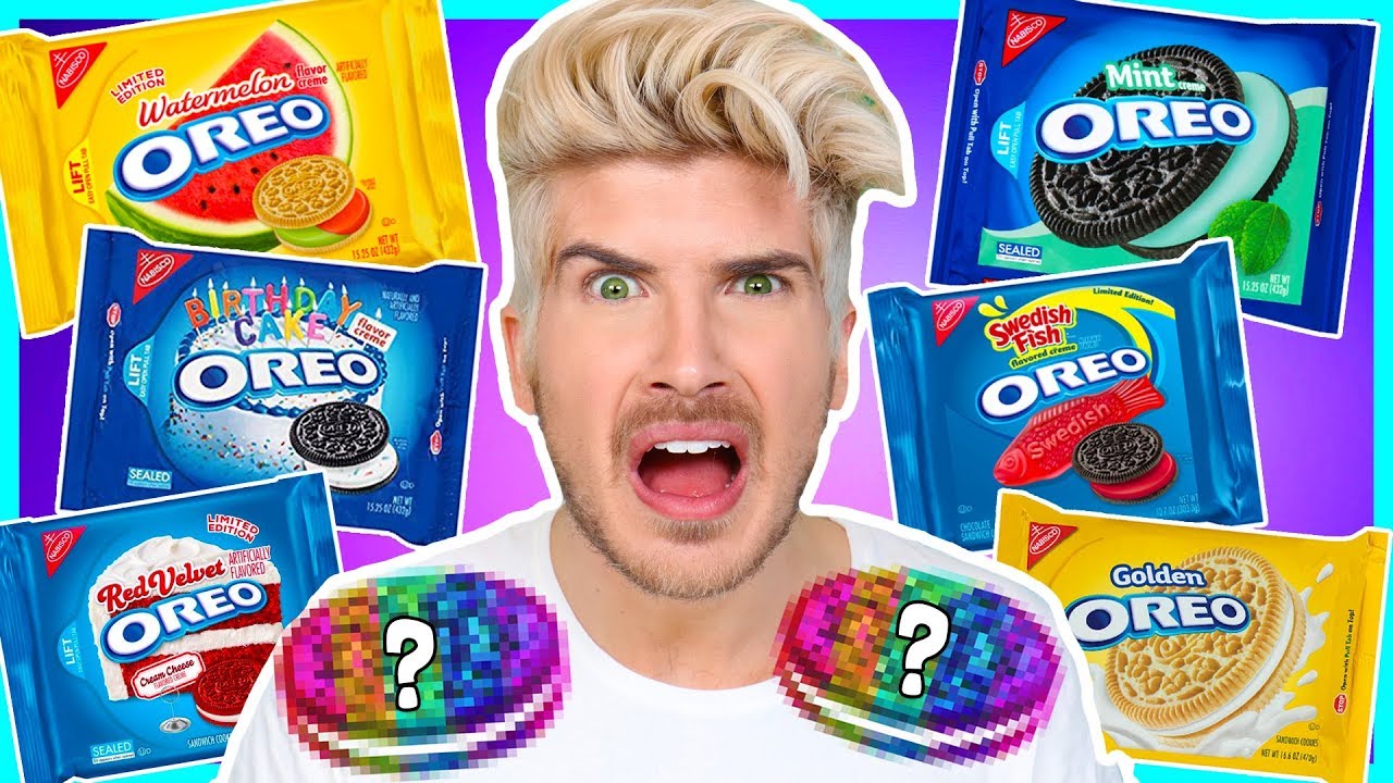 MIXING EVERY OREO FLAVOR TOGETHER! - TASTE TEST