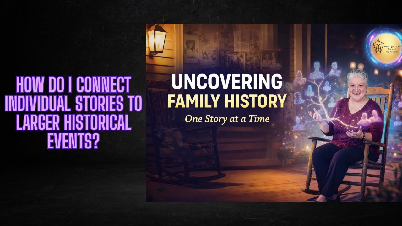 Day 2406 – How Do I Tell a Compelling Story Using Limited Records?