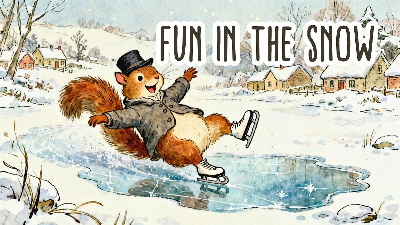 A Gentle Snow Day in the Quiet Village ❄️ | Cozy Winter Music for Reading, Relaxing & Calm Joy