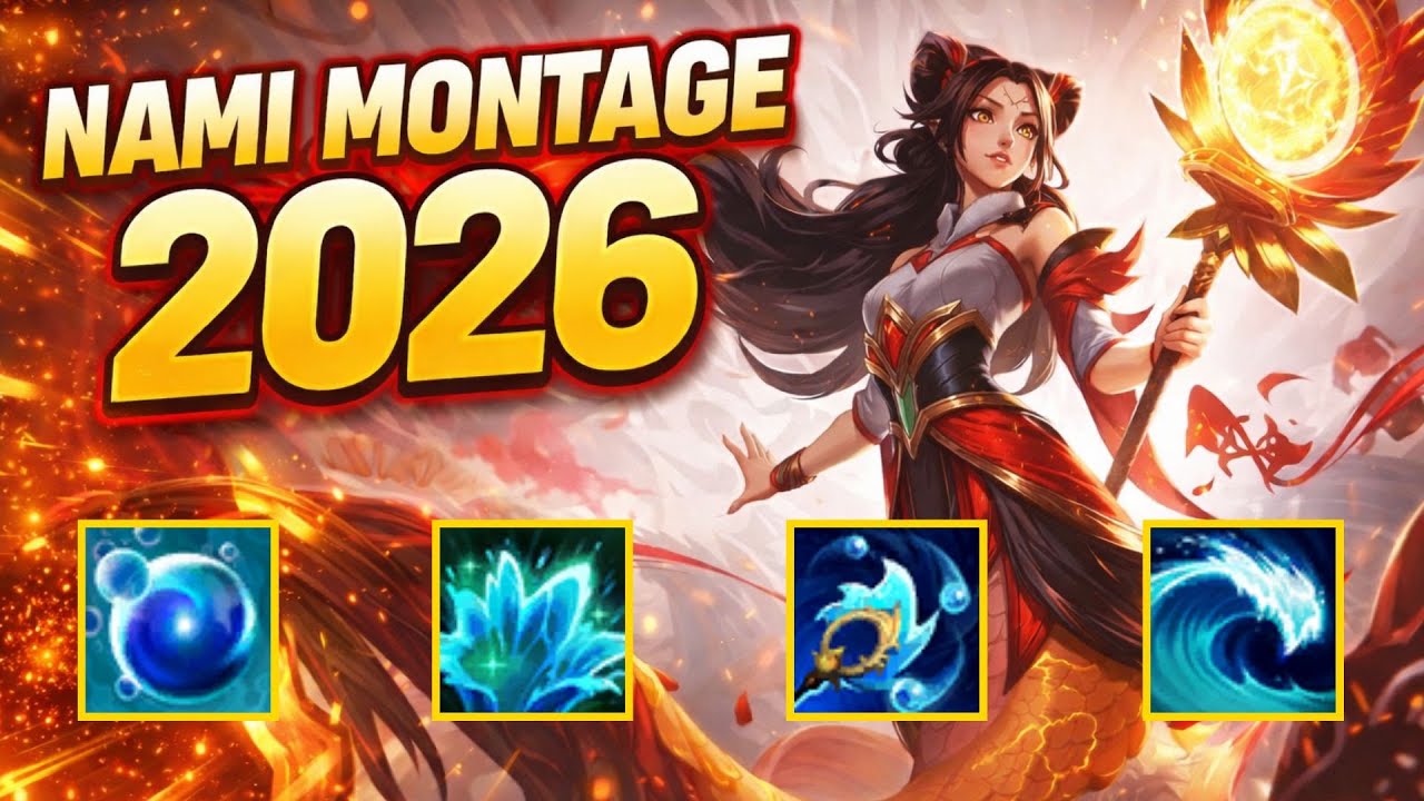 Nami Montage 2026 - My Best Moments Part 4 #nami #lolmontage