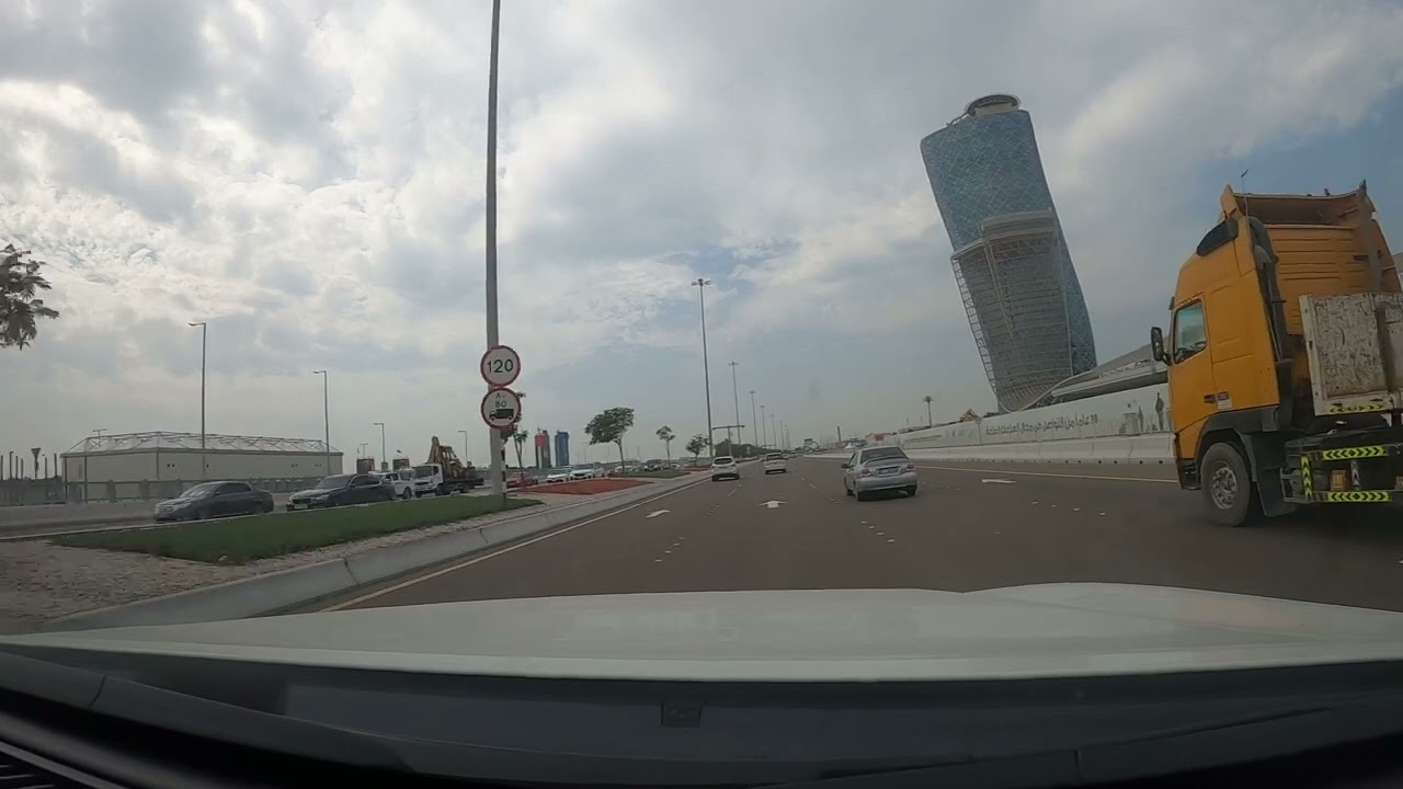 Abu Dhabi Drive 2023: Abu Dhabi University to Al Wahda Mall #abudhabi #uae #uaelife #alwahdamall