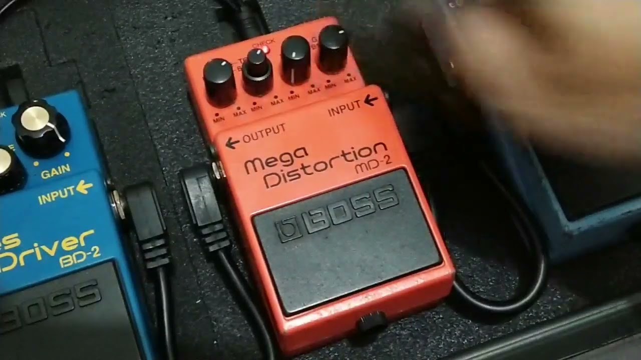 BOSS MD2 Mega Distortion Mods
