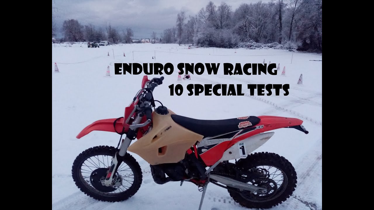 Enduro racing in the snow, Enduro-Frühstart Klein-Krotzenburg (GNCC, hare scramble, IGE, GCC, trail)