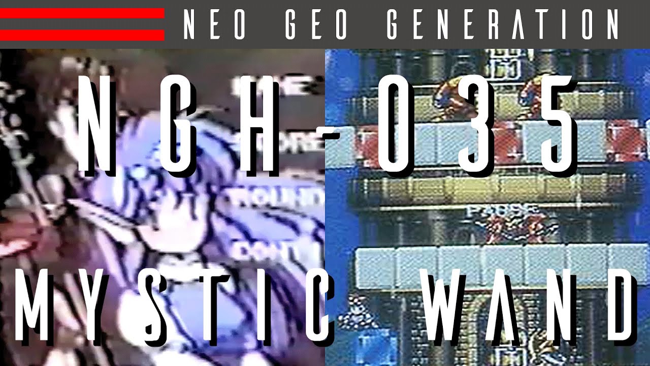 NGH-035: Lost Neo Geo Game: Mystic Wand — Neo Geo Generation | Basement Brothers — Neo Geo Collec...