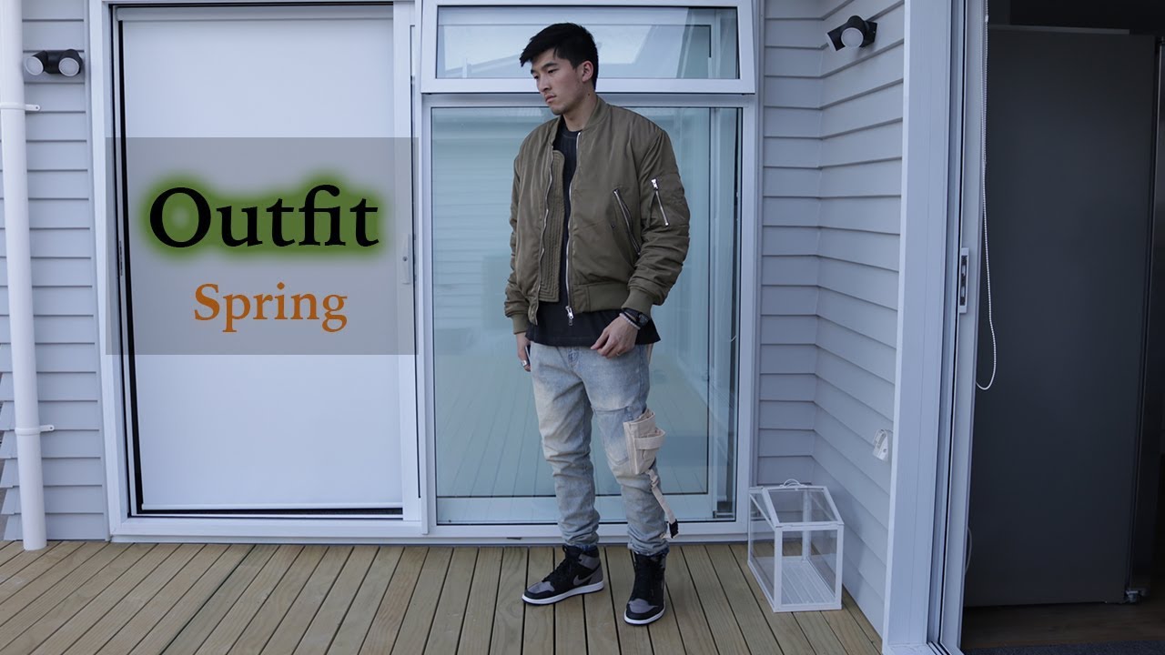 What to wear in Spring 2019 | Styling Bomber Jacket w/ Air Jordan 1 Shadows [OOTD #146]