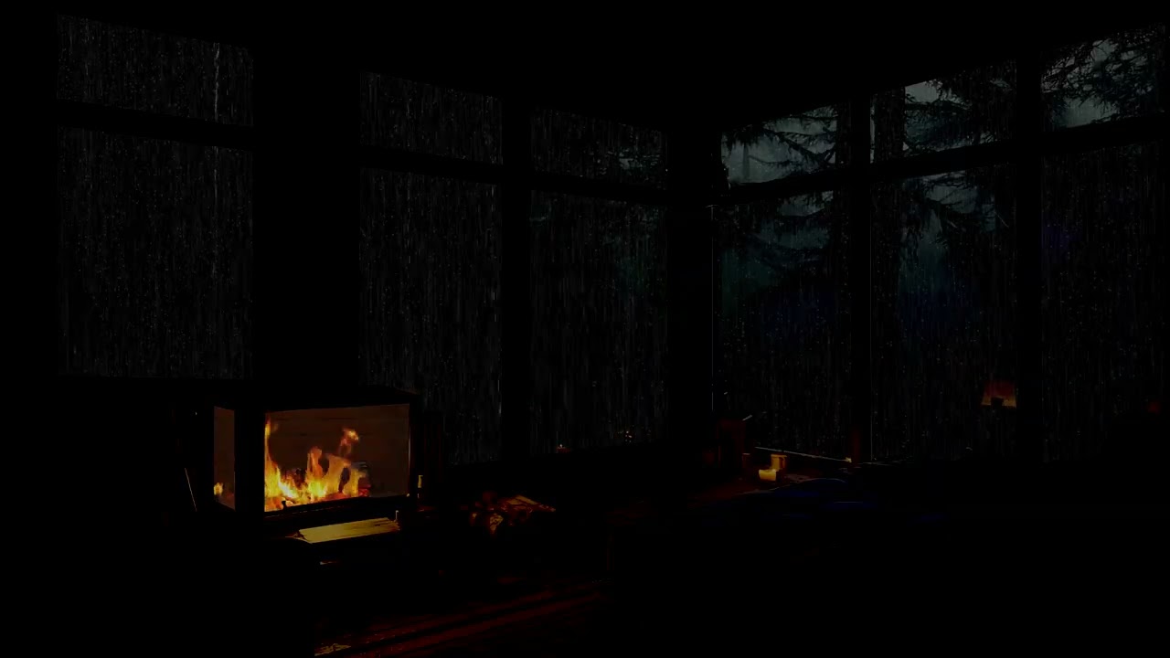 Soothing Whispering Rain Sounds for Sleep & Focus | Relaxing Rainfall for Stress Relief