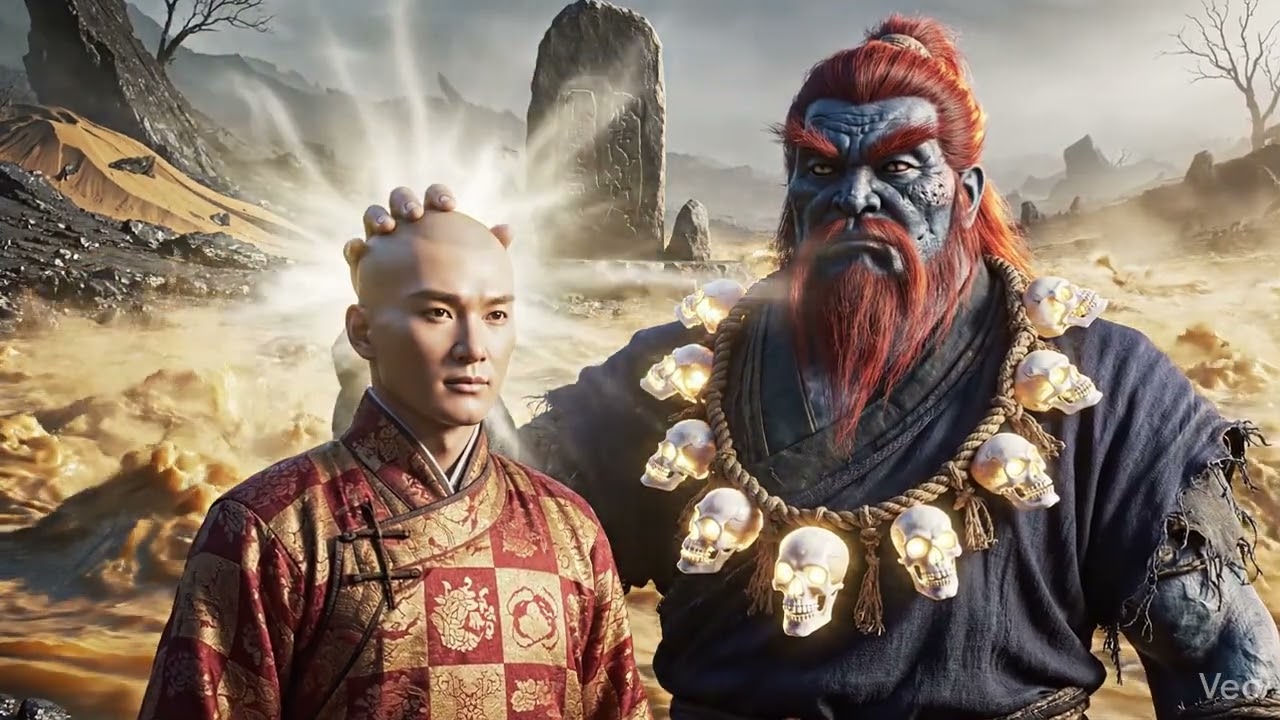 Tây Du Ký ( Phần 7: Lưu Sa Hà - Linh Quy Trợ Thủ )#TayDuKy #veo3 #shorts #TonNgoKhong #shortvideo 