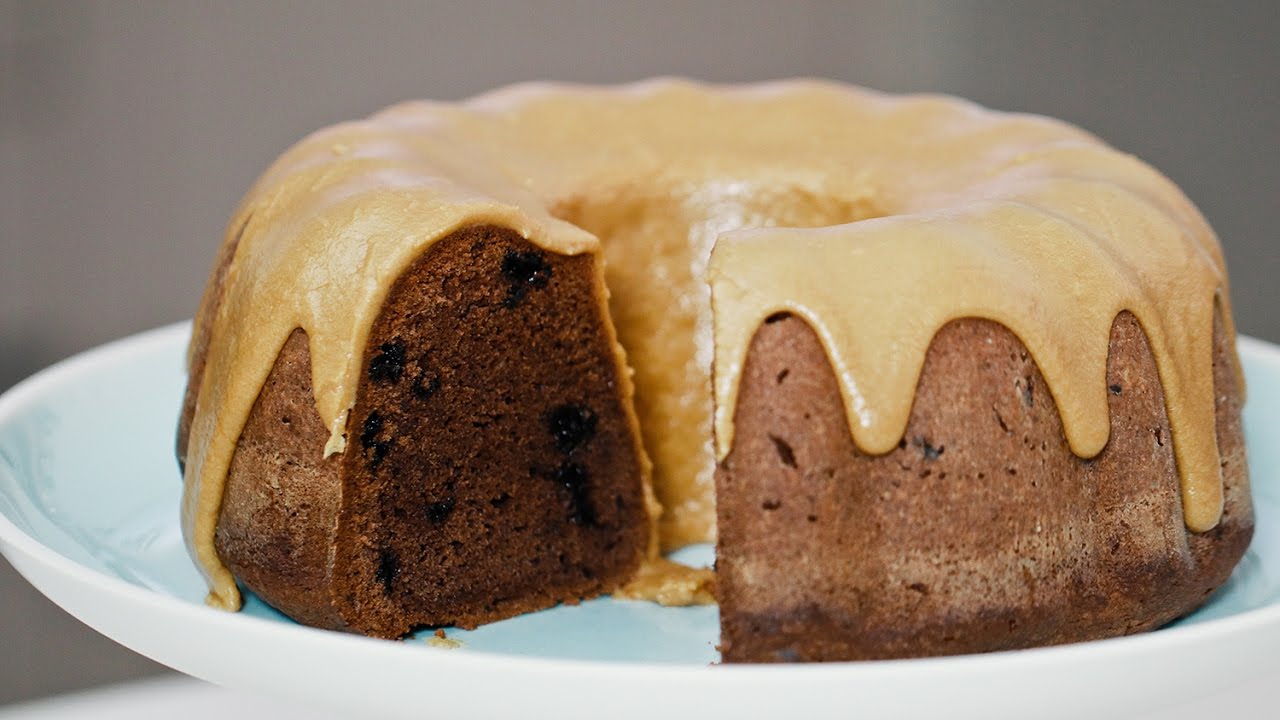 บันด์เค้กม็อคค่าช็อกโกแลตชิพ Chocolate Chip Mocha Bundt Cake : พลพรรคนักปรุง
