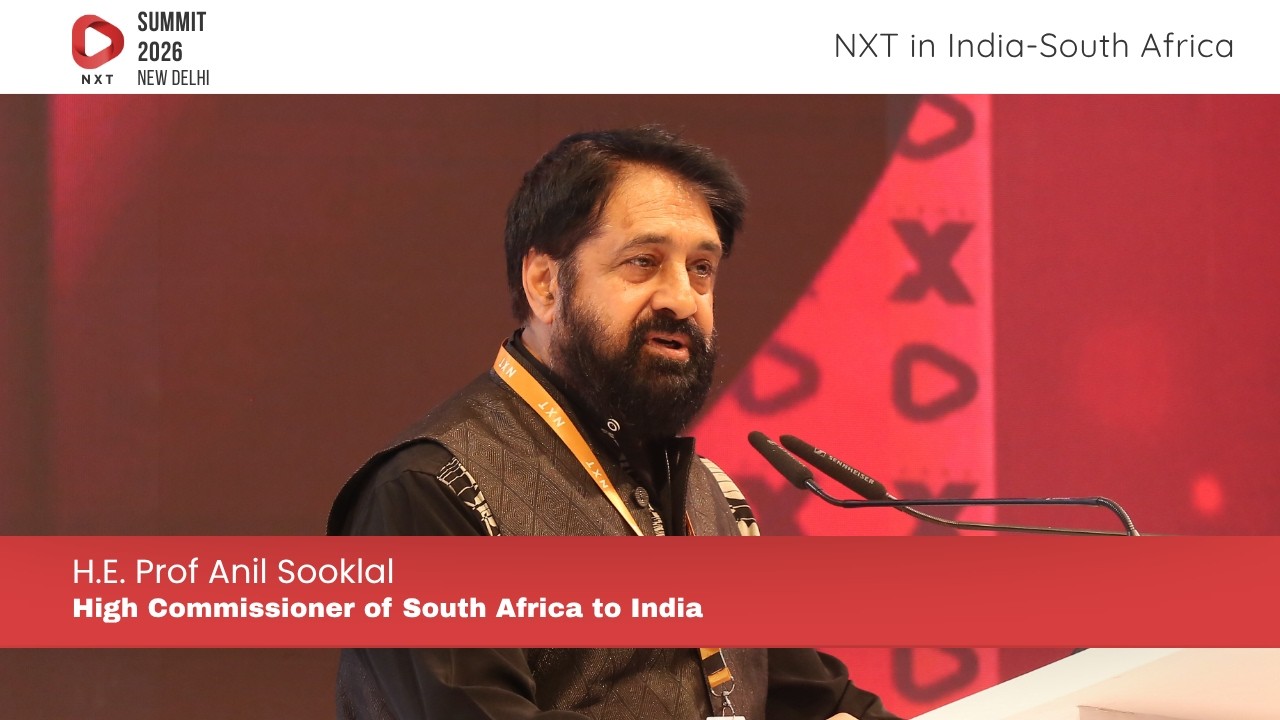 H.E. Prof Anil Sooklal: Building the India-South Africa Partnership | NXT Conclave 2026