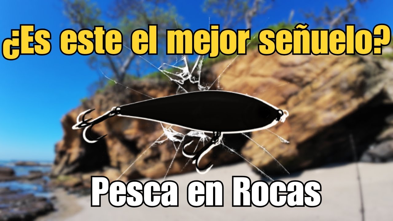 ¡Este Señuelo en las Rocas es MORTAL! - Pesca de playa Nayarit