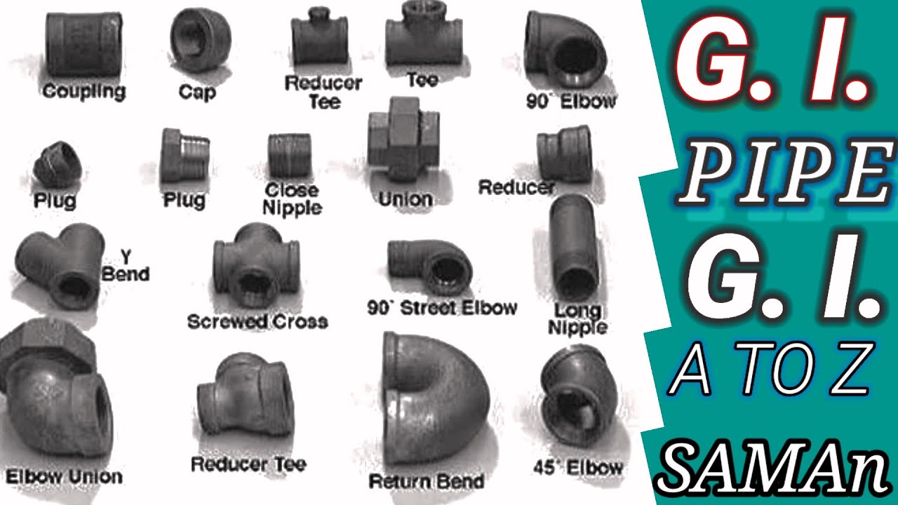 GI pipe Fittings Names And Images,Gi Pipe Fitting Name, gi fittings name list,GI Fittings Name ||