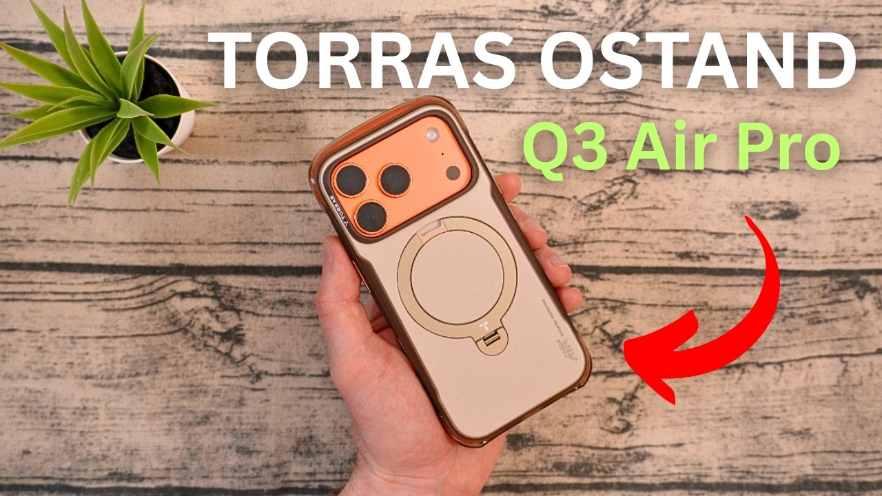 ОБЗОР чехла TORRAS Ostand Q3 Air Pro для iPhone 17 Pro! // Премиальный чехол для iPhone!