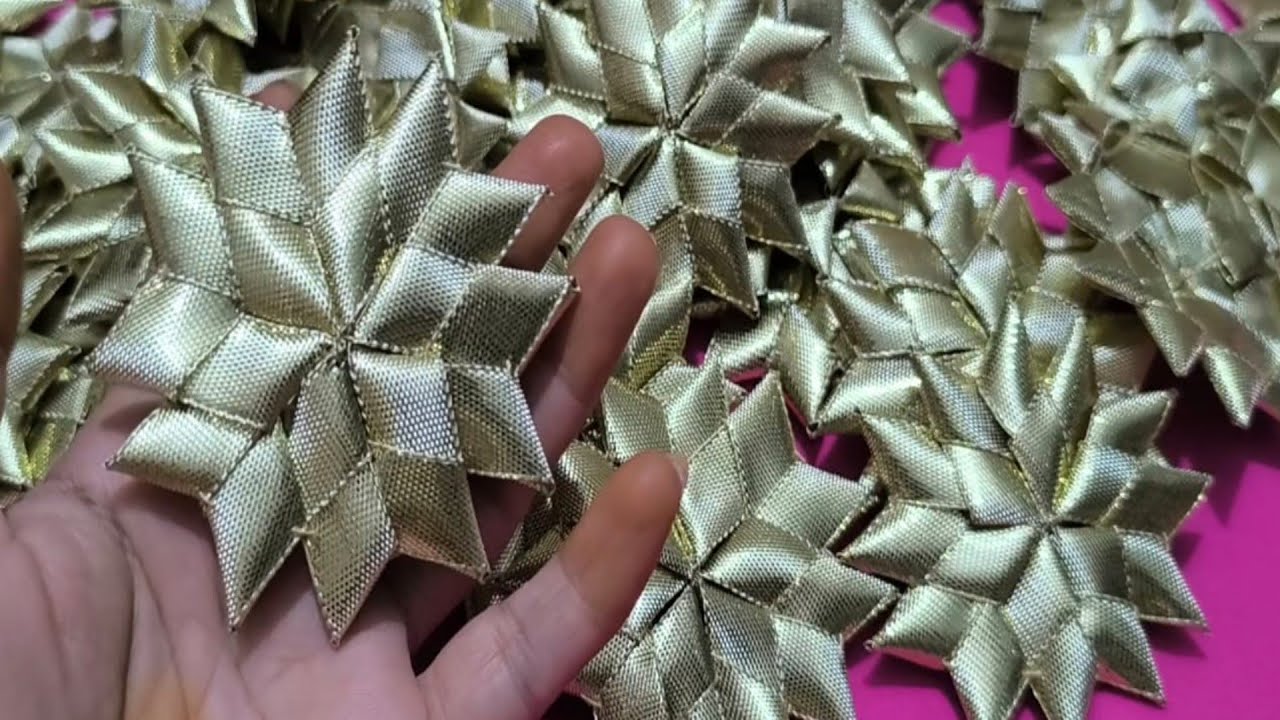 Gota flower making | how to make gota flower | gota flower