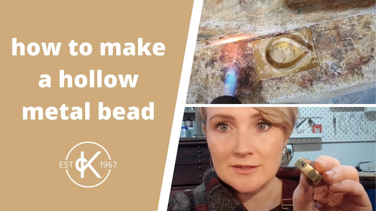 How To Make A Hollow Metal Bead | 12 Months Of Metal