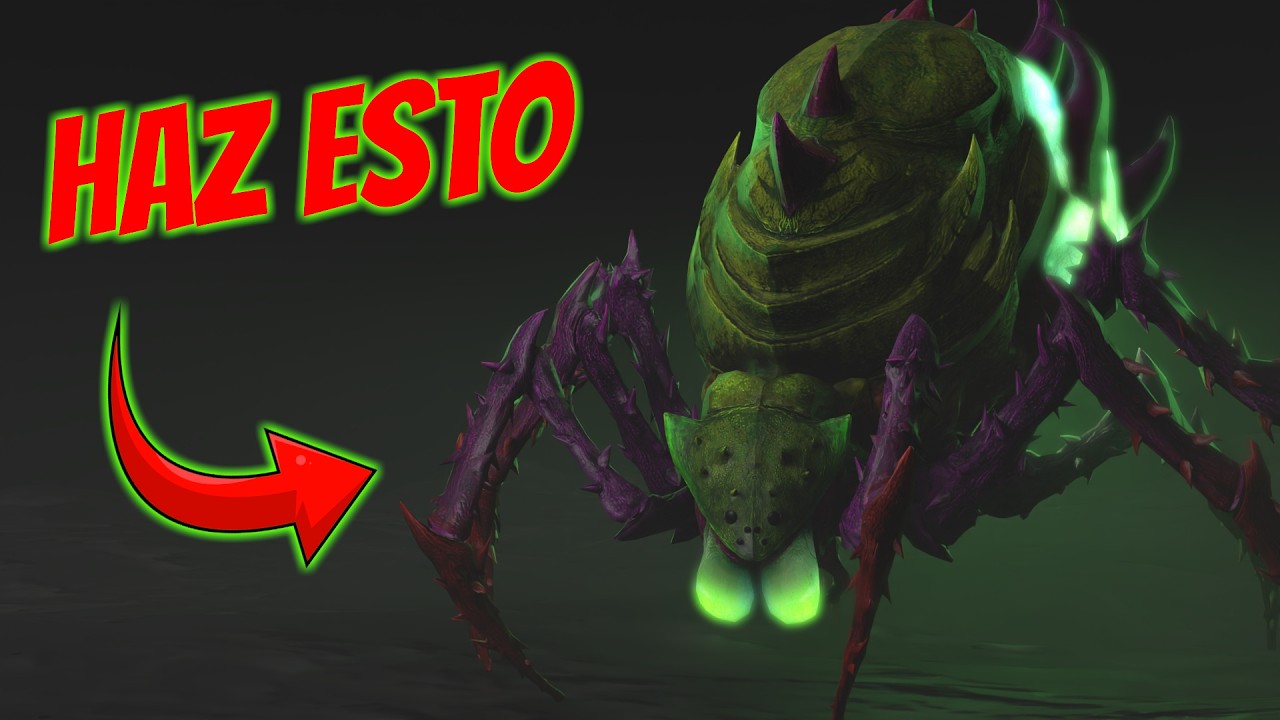 🔴 Ark 3 FORMAS para MATAR  a la ARAÑA SOLO
