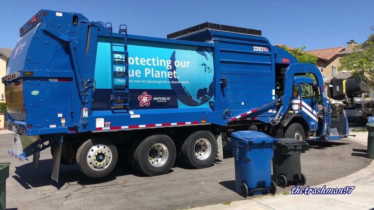Republic Services Trucks - Summer 2019