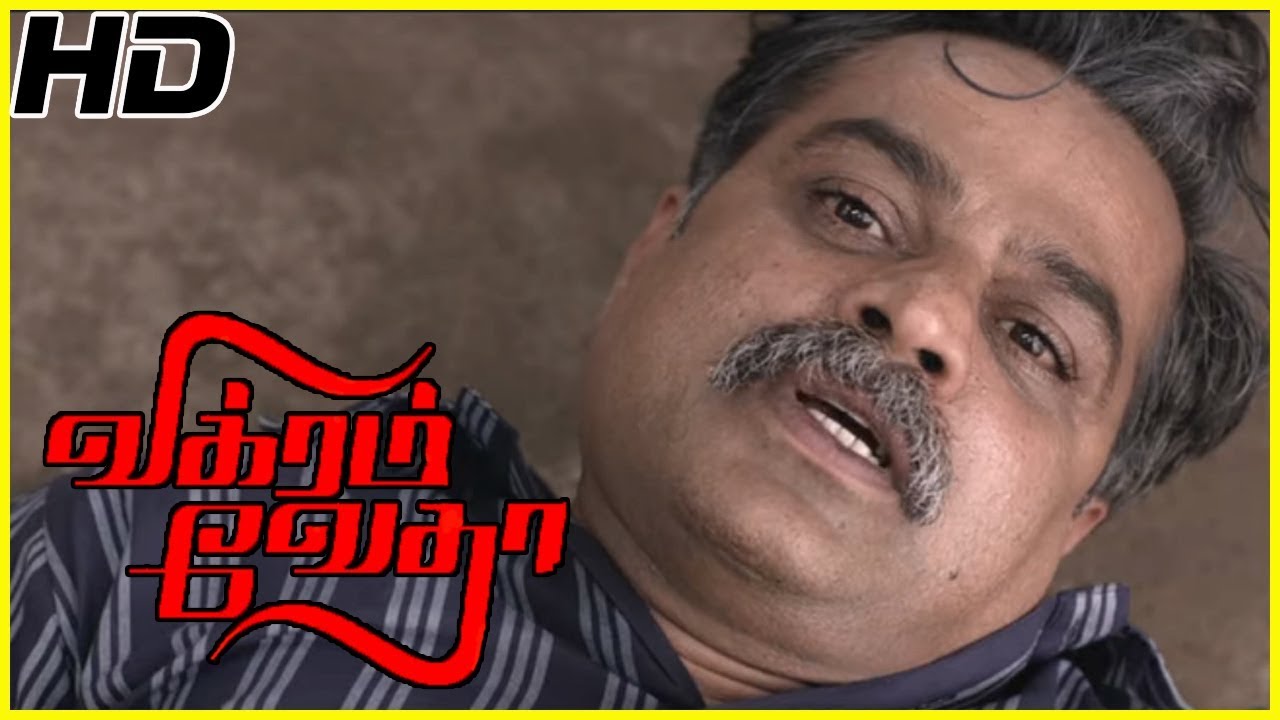 Vikram Vedha Climax | Maddy recollects incident on Varalaxmi and Prem | Vijay sethupathi Mass scene