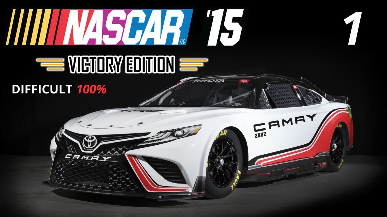 NASCAR 15 - P1 P2 QUALIFYING & DUEL || FIRST TIME AND 100% DIFFICULTY || TRACK DAYTONA - NIGHT RACE