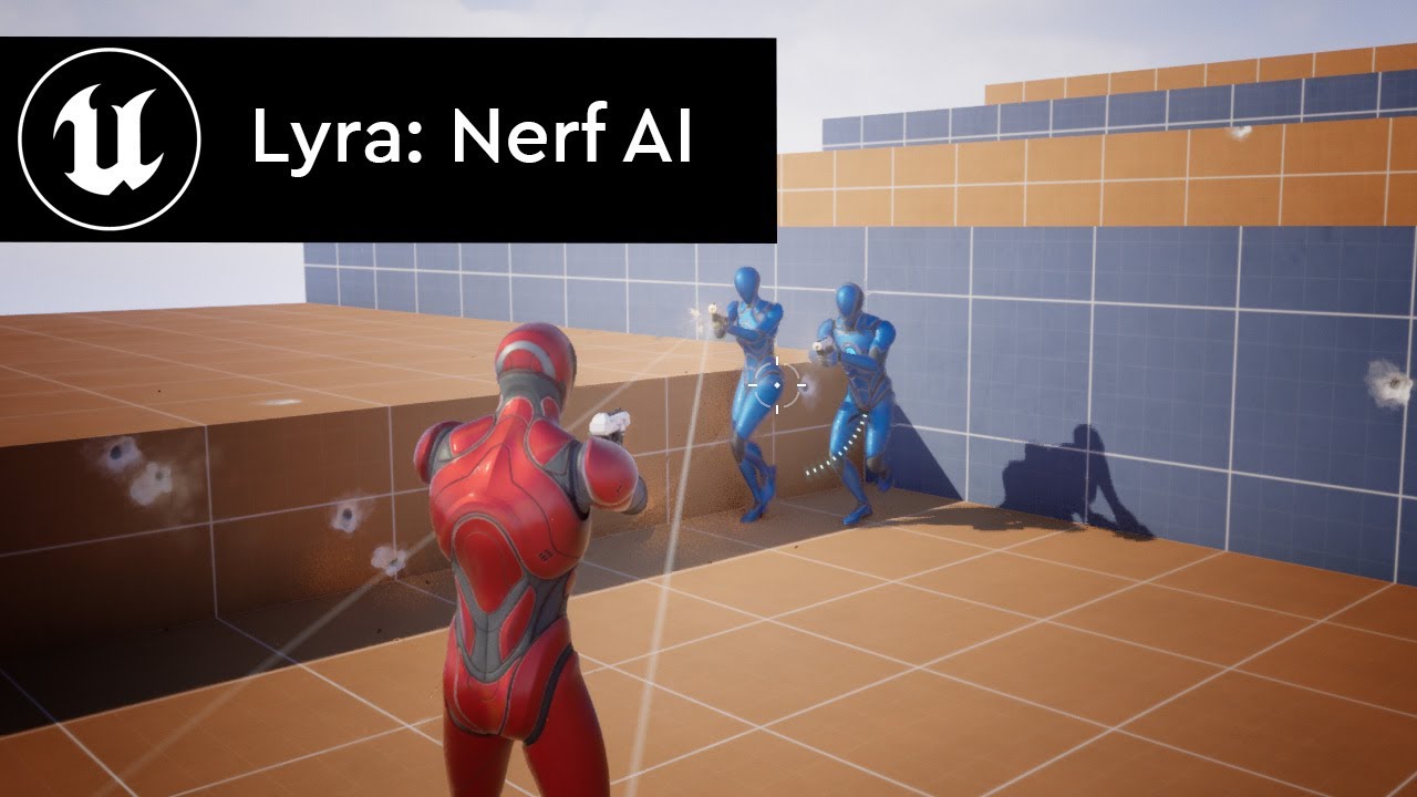 [UE5 Lyra] nerf AI - setup AI accuracy