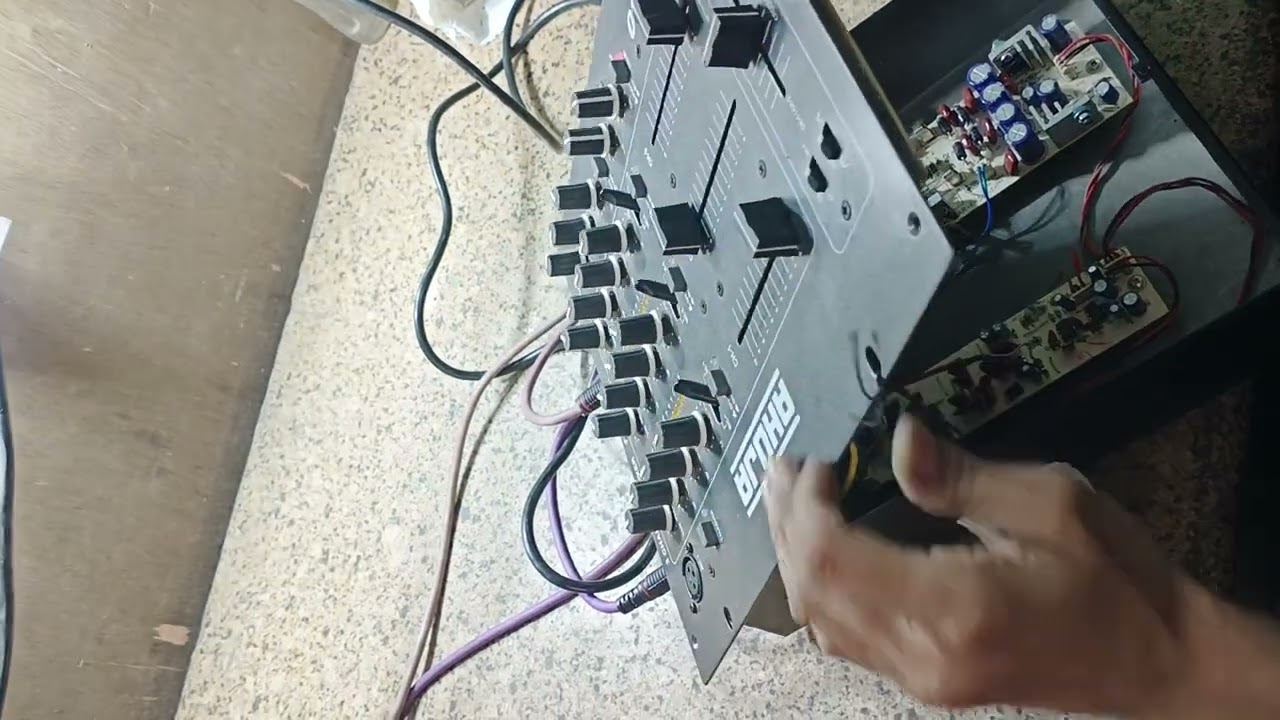 Ahuja DJ mixer 2 number channel fault complete review