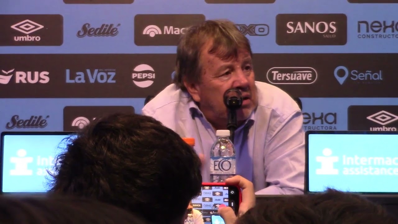 VIVO RICARDO ZIELINSKY DT BELGRANO LUEGO DEL TRIUNFO CON BANFIELD EN ALBERDI.