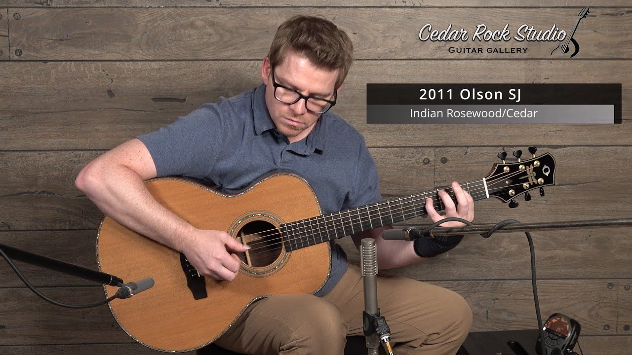 2011 Olson SJ (Indian Rosewood/Cedar) played by Matt Thomas