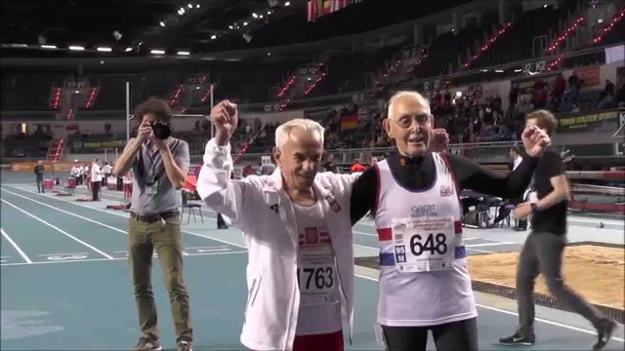 Stanisław Kowalski - the 104 year old Indoor European Master