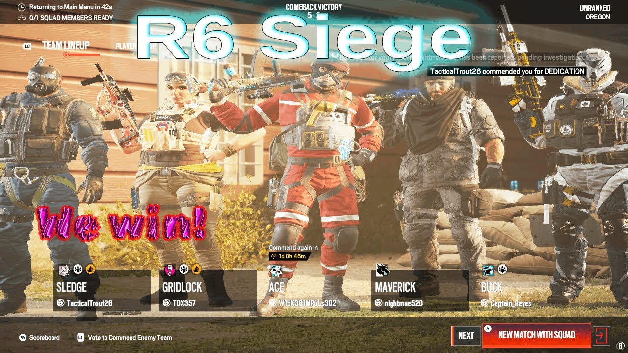 Wickedimpulse and I won our first great game together