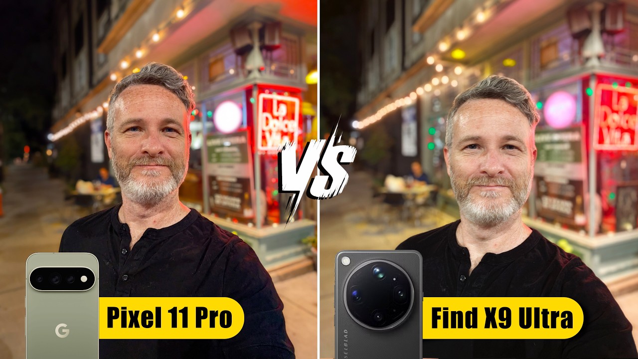 Pixel 11 Pro kontra Oppo Find X9 Ultra