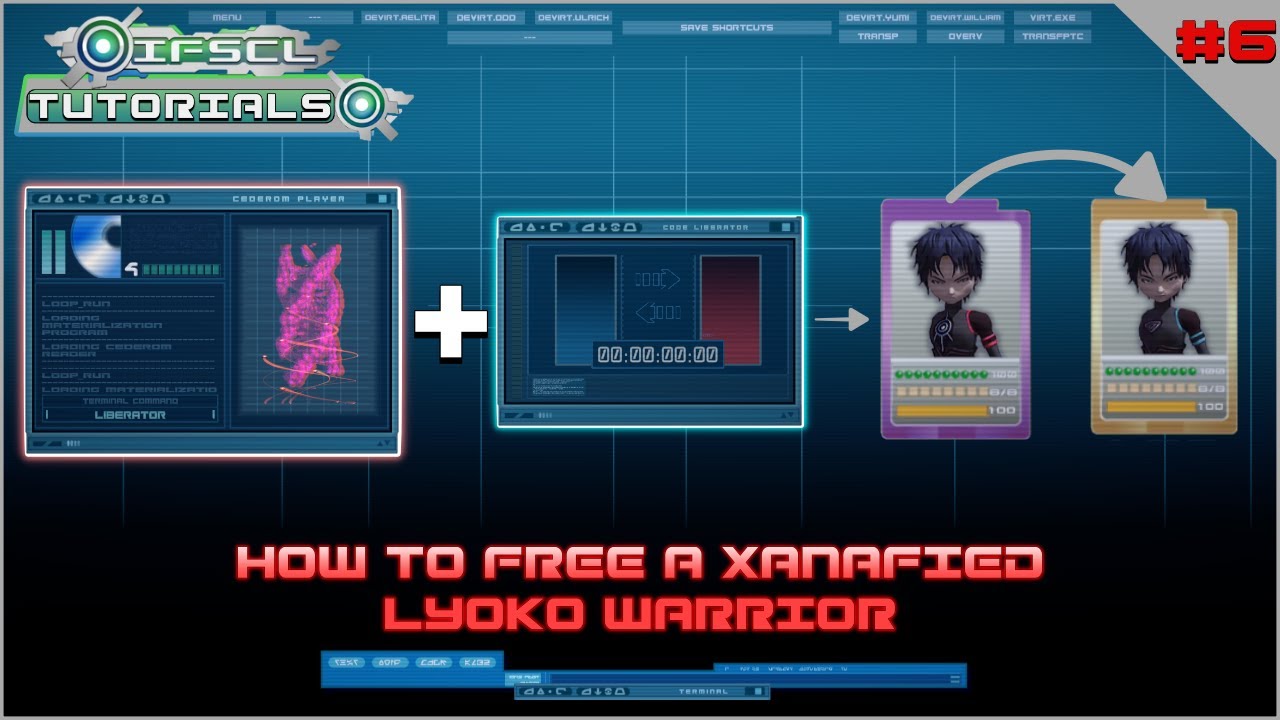 How to free a X.A.N.A.fied Lyoko Warrior | IFSCL - Custom Mode: Tutorials